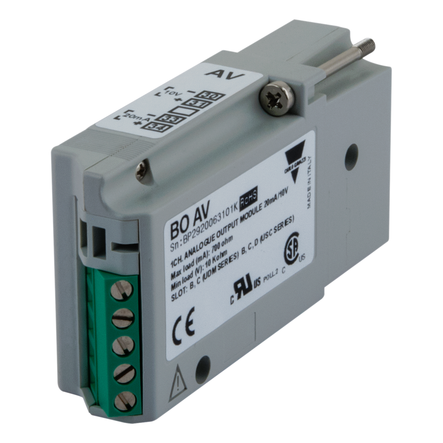 0-20MA/0-10V UTGMODUL UDM35/40, USC