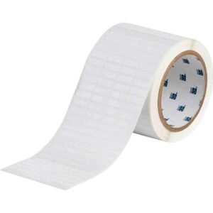 ETIKETT 19,05X6,35 VIT POLYESTER THT-1-473-10