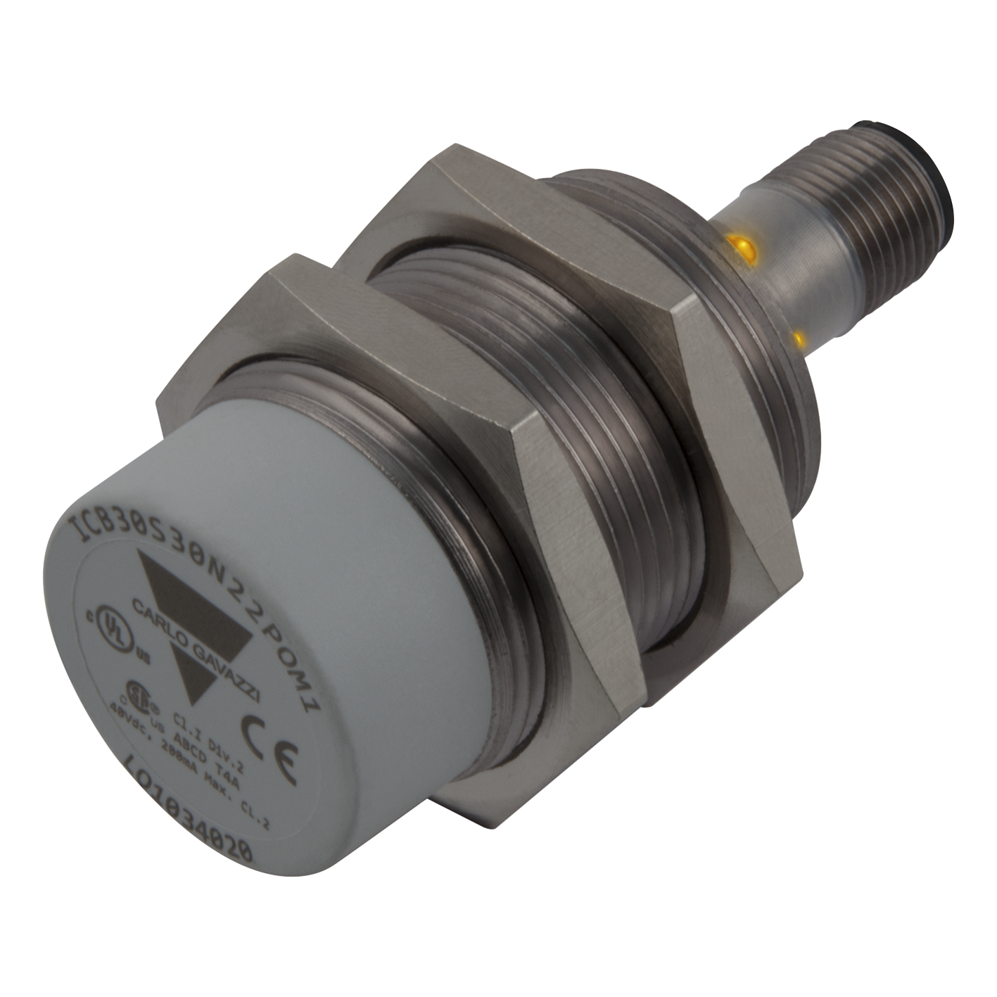 INDUKTIV M30 NPN/NO,PLUG,OSKÄRMAD
