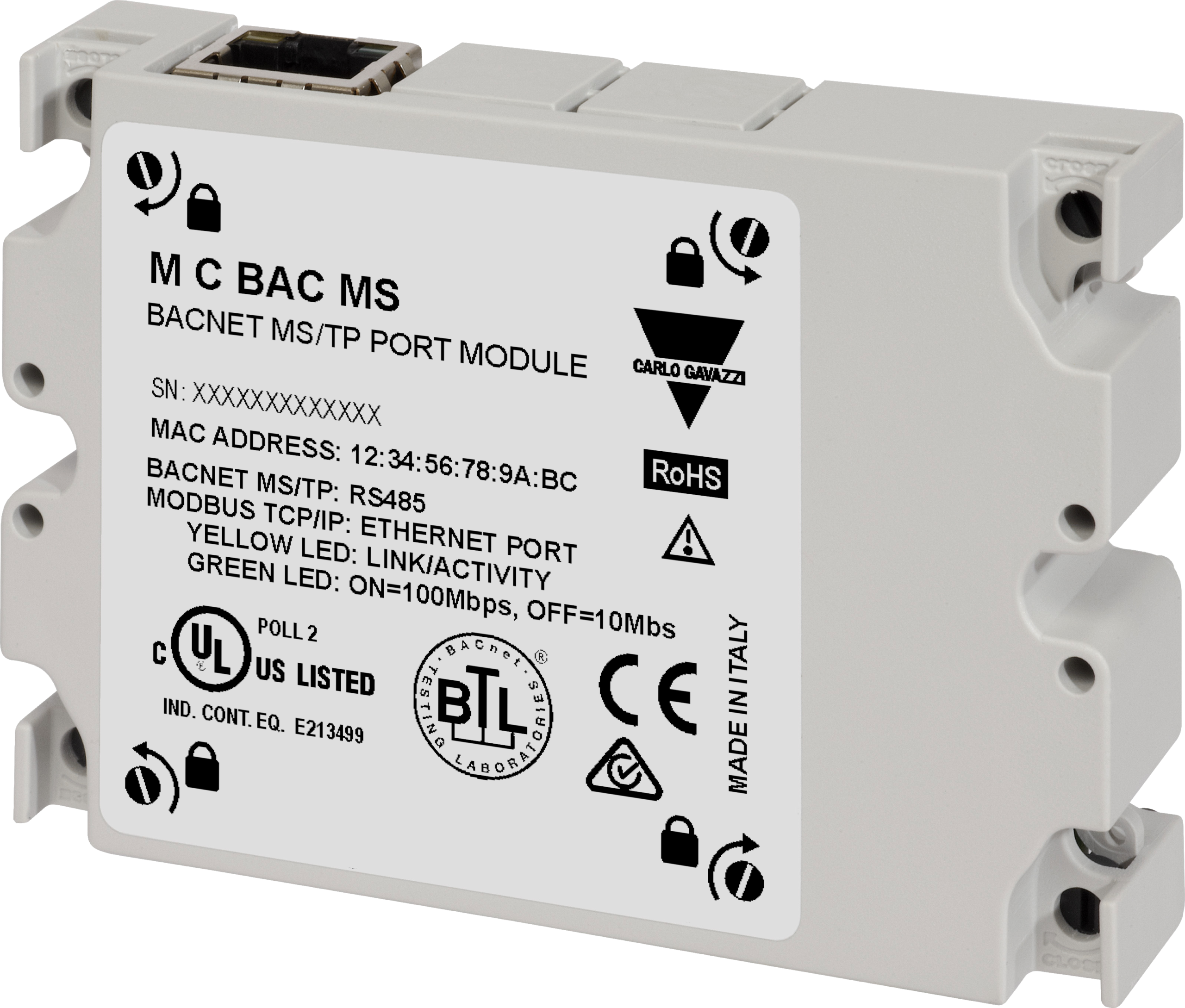 MODUL BACNET MSTP