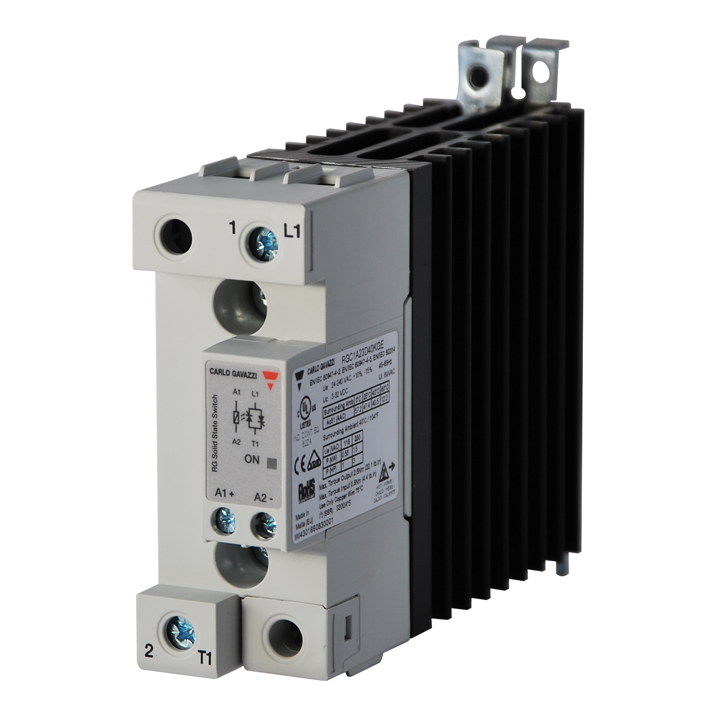 1-POL.SSR KONTAKTOR 690V/40A AC/E/I2T