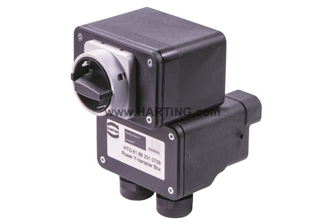 HAN Q4/2 Y-VERTEILER SWITCH 7,5KW + M12