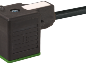 MSUD VALVE  FORM A 18MM WITH CABLE PUR-JZ 3X0,75 BLACK   3M