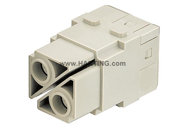 HAN 100A AXIAL MODULE, FEMALE 6-10 MM²