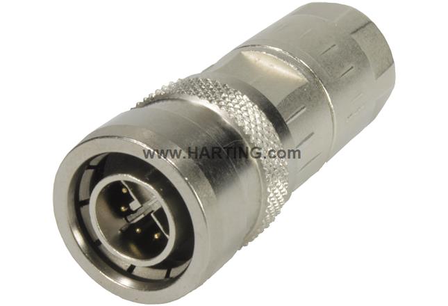 M12 PUSHPULL 8-POLE X-CODED MALE
