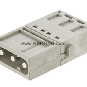 HAN C PUSH-IN MODULE, MALE 1.5-6MM²