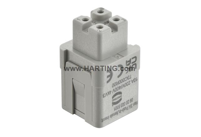 HAN 3A PUSH-IN, FEMALE INSERT