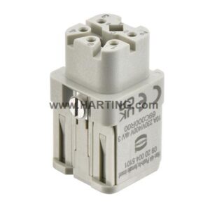 HAN 4A PUSH-IN, FEMALE INSERT