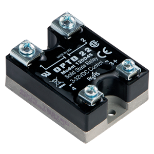 120 VAC, 45 AMP, DC CONTROL SOLID STATE RELAY (SSR)