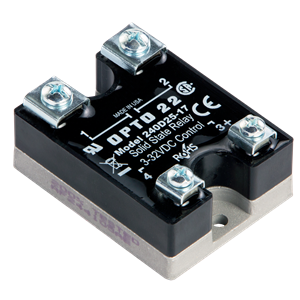 240 VAC, 25 AMP, DC CONTROL SSR, REPLACEMENT PART ONLY