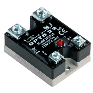 240 VAC, 25 AMP, DC CONTROL SSR WITH LED INDICATOR
