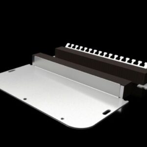 PLÅTFLÄNS 2-DELAD KLÄMPROFIL STL 5