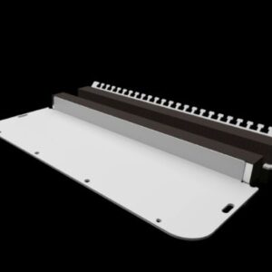 PLÅTFLÄNS 2-DELAD KLÄMPROFIL STL 7