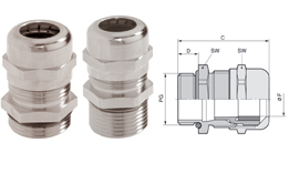 FÖRSKRUVNING KUPOL PG9/15,2 METALL