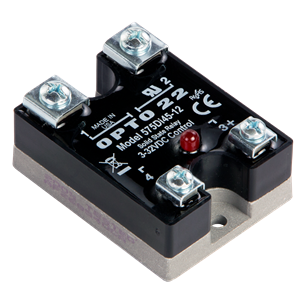 575VAC, 45 AMP, DC CONTROL SSR WITH LED IND, TRANSIENT PROOF
