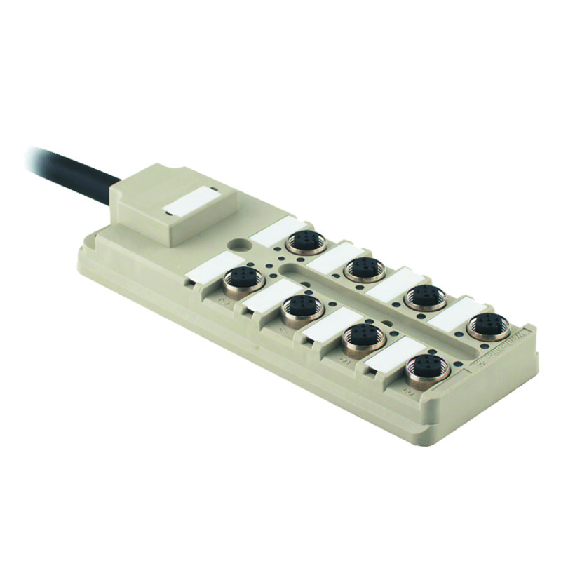 SPLITBOX 8M12 4-POL 10M KABEL
