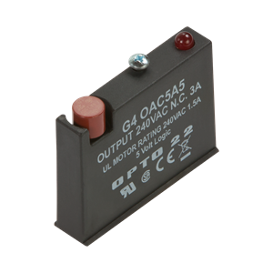 G4 AC OUTPUT, 24-280 VAC, 5 VDC LOGIC, NORMALLY CLOSED