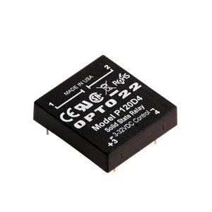 P MODEL, 120 VAC, 4 AMP, DC CONTROL SOLID STATE RELAY (SSR)