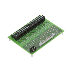 QUAD PAK 6-MODULE POSITION RACK WITH HEADER CONNECTOR