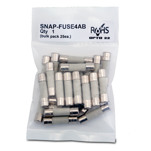 SNAP 4-AMP FUSE, 25 PACK
