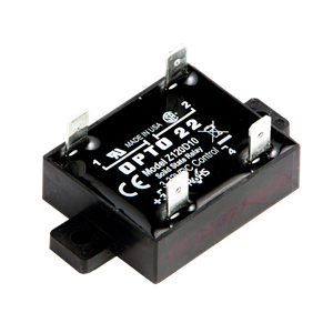 Z MODEL, 120 VAC, 10 AMP, DC CONTROL SOLID STATE RELAY (SSR)
