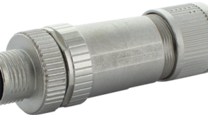 M12 MALE 0GR D-COD. PUSH-LOCK 4-POL. 0,08-0,75MM2 4-8MM CAT5