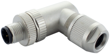 M12 MALE 90GR D-COD. PUSH-LOCK 4-POL 0,08-0,75MM2 4-8MM CAT5