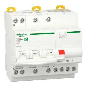 JORDFELSBRYTARE RESI9 XB 2P 63A 30MA A
