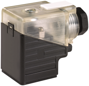 SVS VALVE FORM A 18MM FIELD-WIREABLE 24-230V LED PG9 BRIDGE
