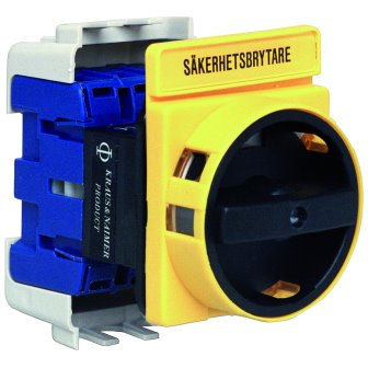 SÄKERHETSBR 25A 7,5KW 3-P +1SL +1BR HJK PANELMONTAGE
