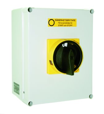 SÄKERHETSBR 25A 15KW 6-P+1S+1B HJK KAPSLAD