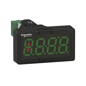 DISPLAY, 4 SIFFROR, GRÖN, INGÅNG 4-20MA