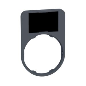 SKYLTHÅLLARE MED SKYLT FÖR INFÄLLD TRYCK