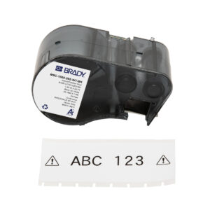 M5C-1500-595-WT-BK M510/BMP51/BMP53/M511 LABEL PRINTER TAPE