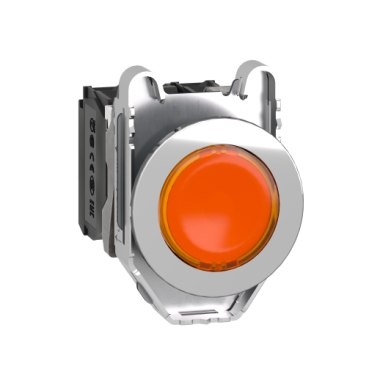 LAMPTRYCKKNAPP ORANGE, INFÄLLD, 230V