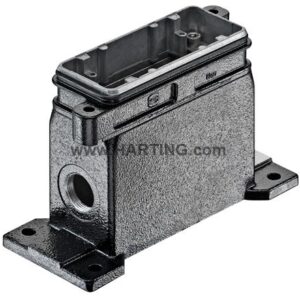 HAN 16 HPR BASE PANEL-SCREW LOCK. 1X M25