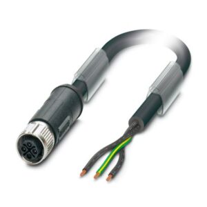STRÖMKABEL - SAC-3P- 1,0-PVC/M12FSS PE