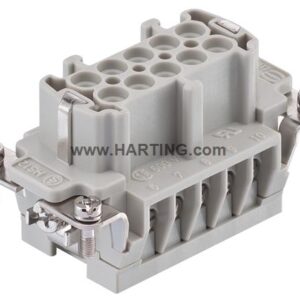 HYLSINSATS HAN E 10 POS. F INSERT SCREW FE+CUNI THE