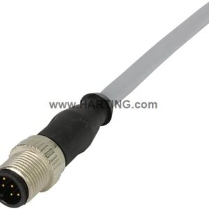 M12 CABLE ASSEMBLY A-COD ST/- M/- 5,0M