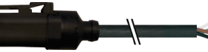 VALVE PLUG MDC06-4S WITH CABLE PUR 4X0.75 BK 5M