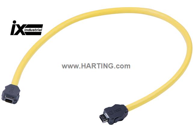 IX TYPE A AWG28 CAT6A PVC 2.0M