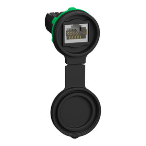 RJ45-UTTAG, ETHERNET, PLASTOCK