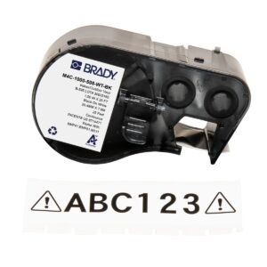 M4C-1000-595-WT-BK LABEL PRINTER TAPE