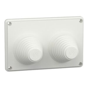 FLÄNS MED GENOMFÖRINGAR 39X33-72MM IP55
