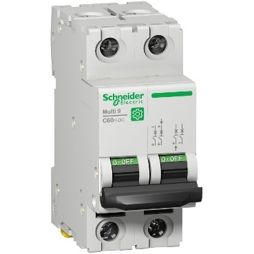 DVÄRGBRYTARE M9 C60H-DC 2A C 500V-DC