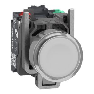 LAMPTRYCKKNAPP VIT LED 24V PUSH-IN