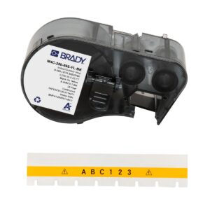 M4C-250-595-YL-BK LABEL PRINTER TAPE