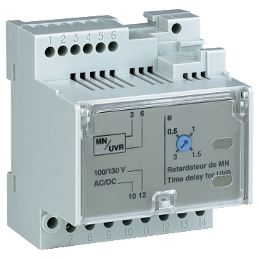 STÄLLBAR FÖRDRÖJNING-MNR 200/250 VAC/DC